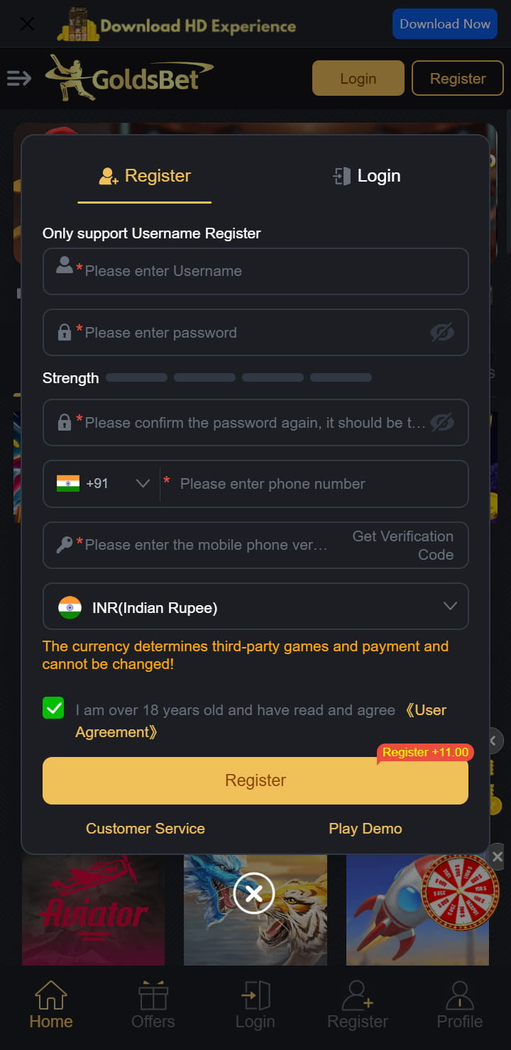 This image is app homepage image of best online betting app in India